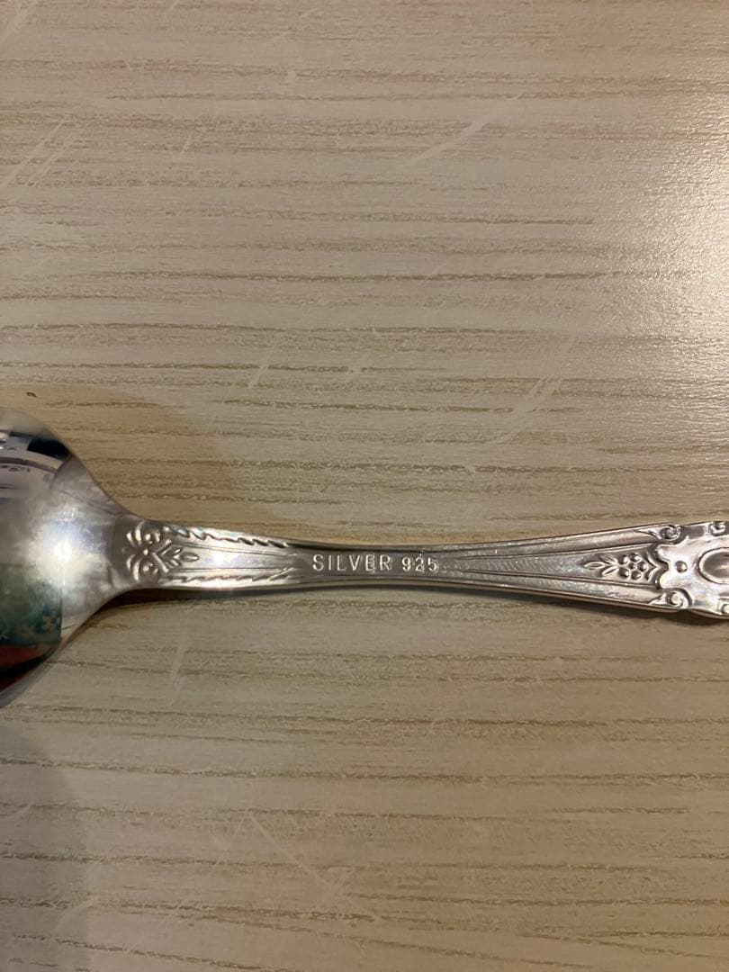 田中貴金属 純銀スプーン6本 SILVER925 箱・カード付 開封保管品 美品