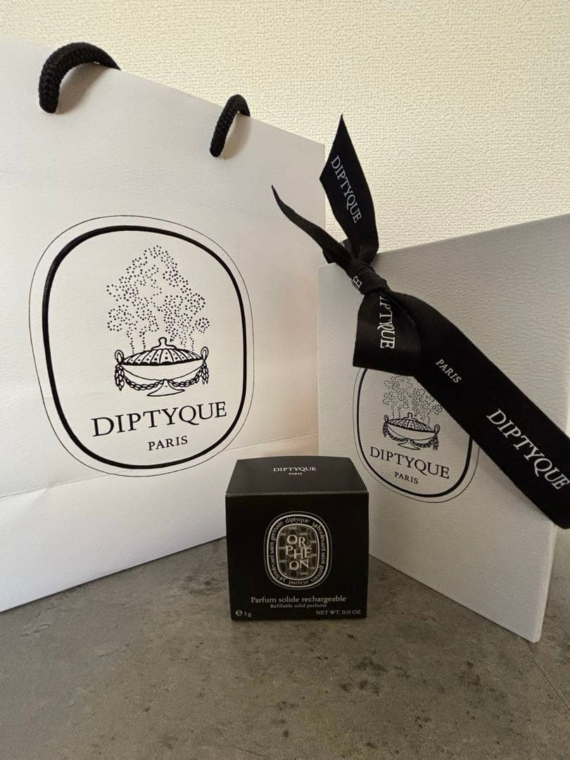 【新品未使用】diptyqueオルフェン ソリッドパフューム3g ORPHÉON