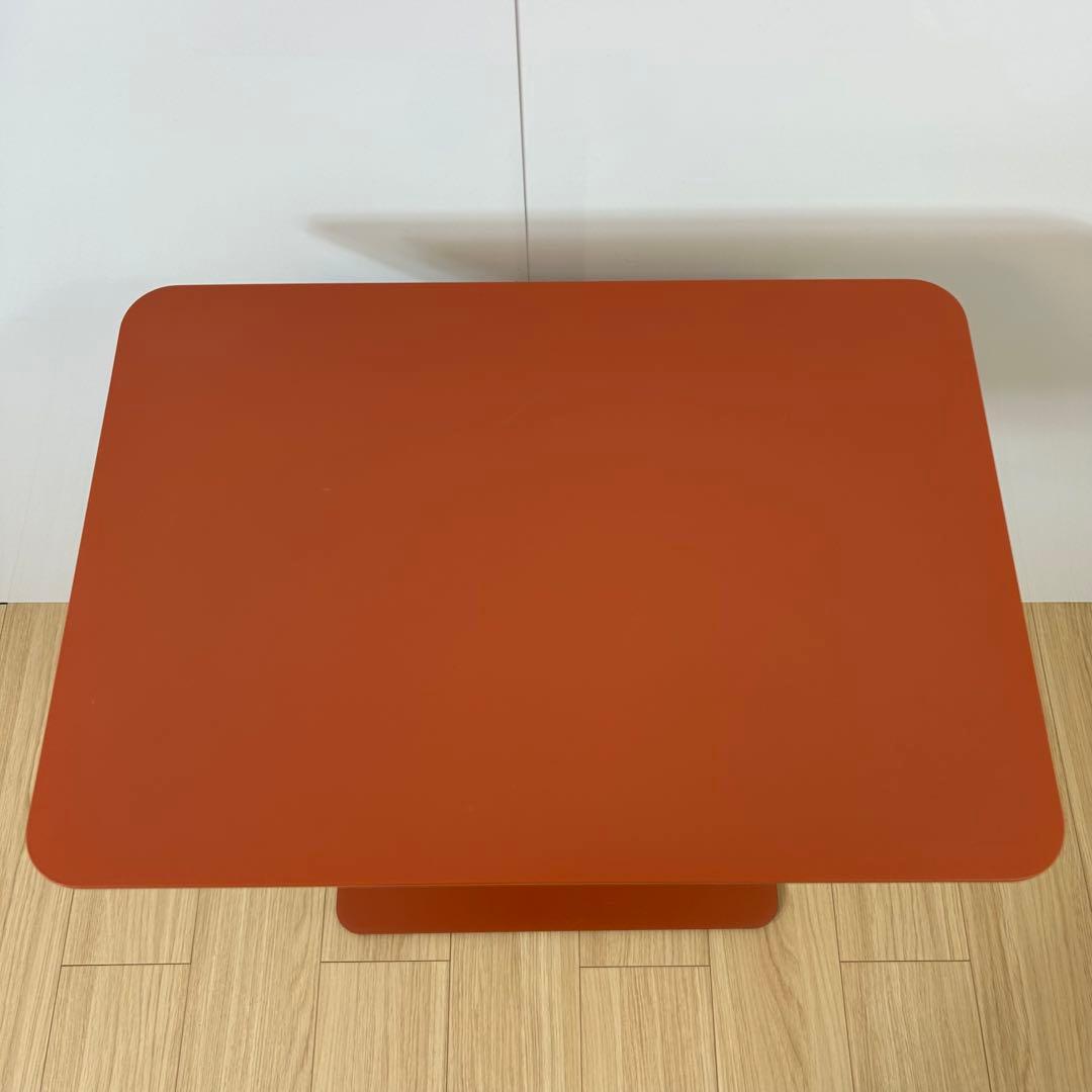 KANADEMONO 昇降式サイドテーブル　テラコッタ