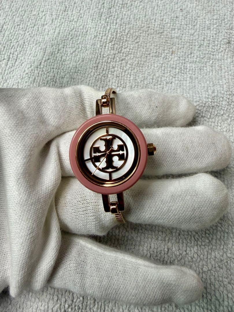 TORYBURCH 腕時計 美品 交換ベゼル付き 箱・タグ・ケアブックレットあり