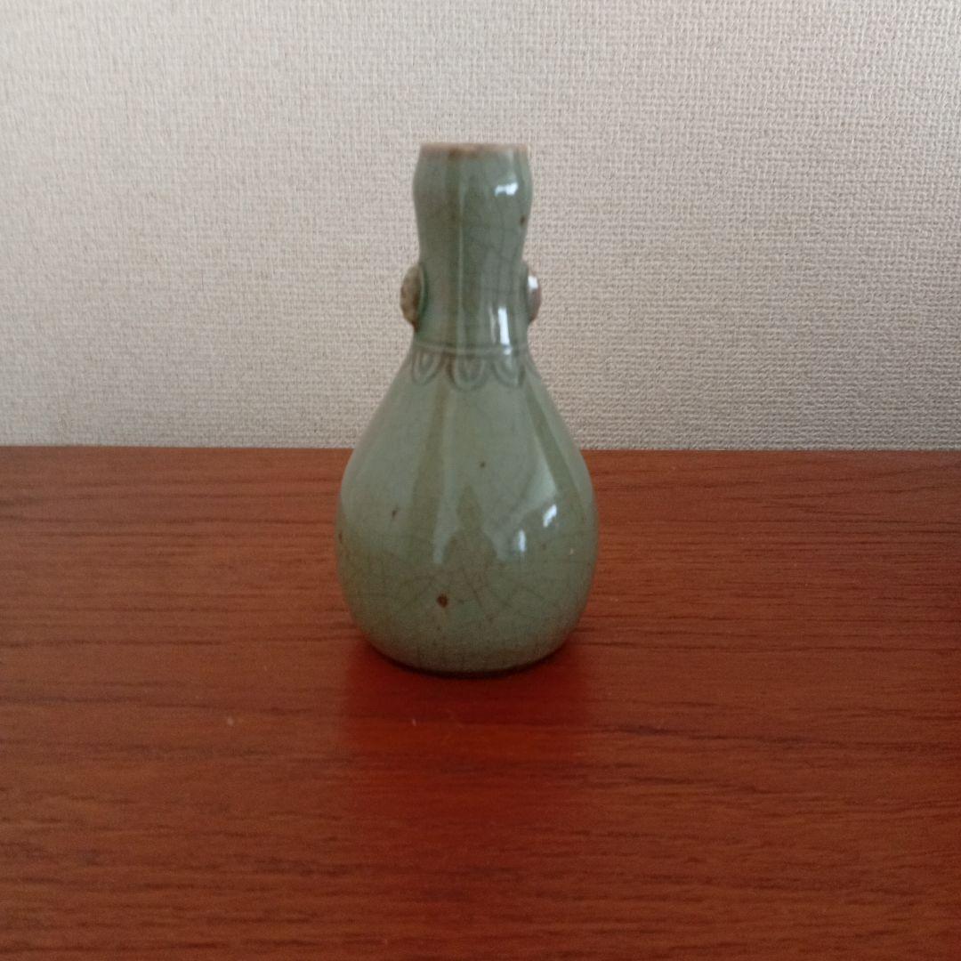 青磁　徳利　（古唐津、李朝、高麗）