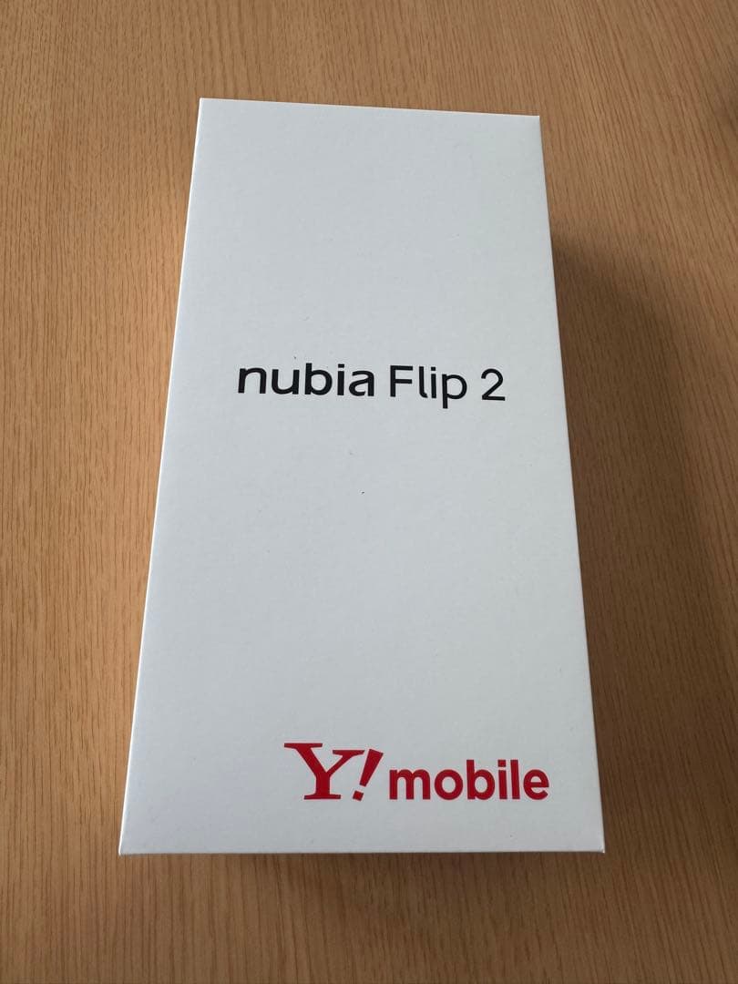 【新品未使用】nubia Flip 2 ブラック