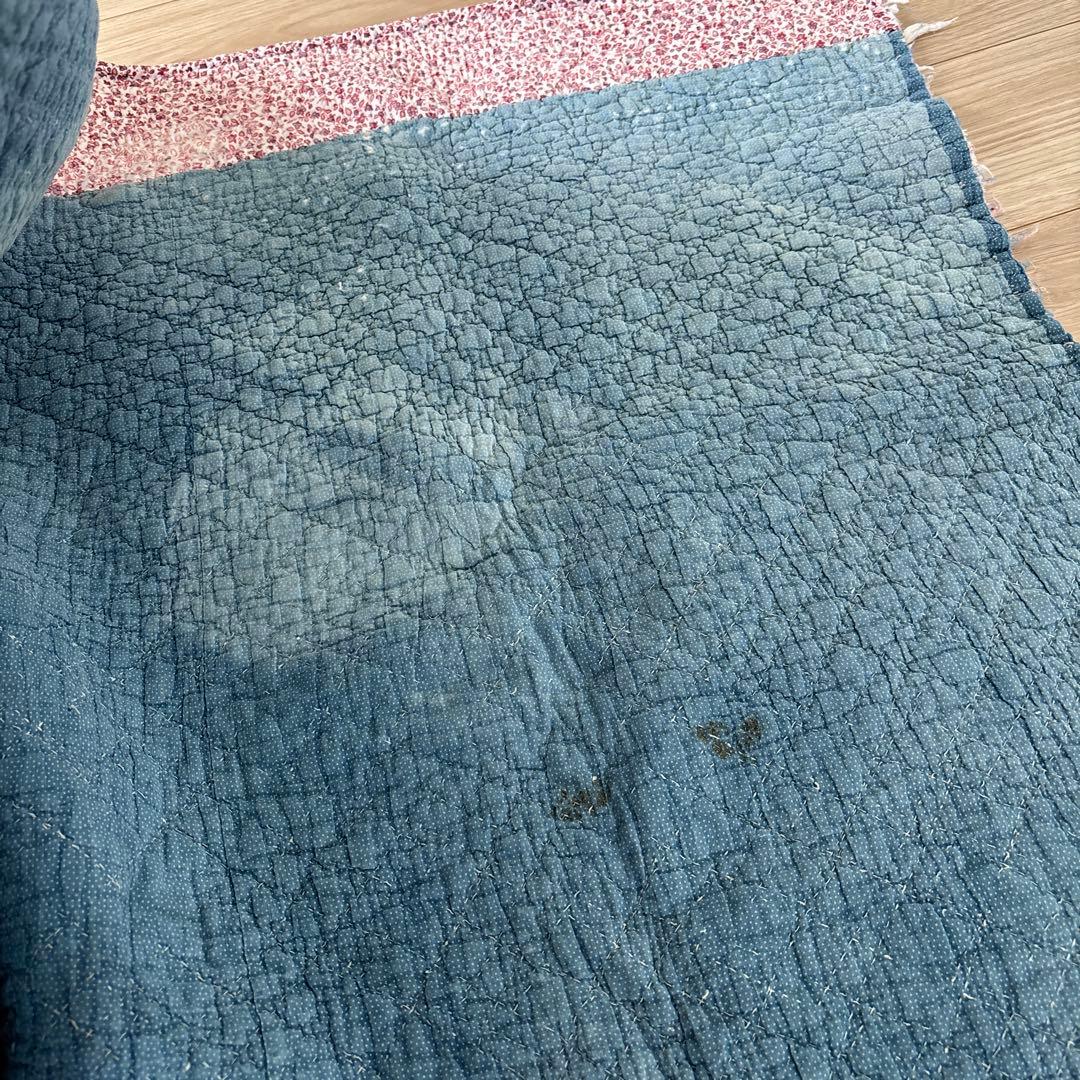 プロヴァンス　キルト　フランス　アンティーク