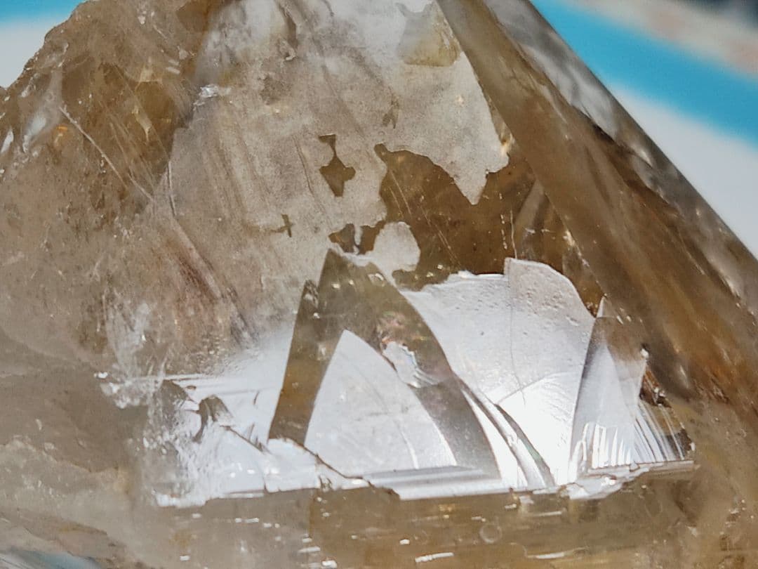 パワーストーン　天然石　ヒマラヤ産　水晶　キーパー入り　151g　No.133