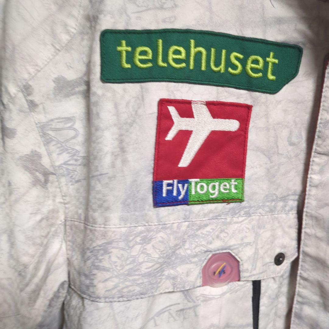 Phenix　スキーウェア　上下セット FIS公認　ワッペン　企業　総柄　Ｌ