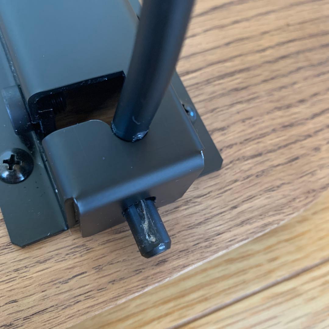 値下げ不可:SOLIDWOODSHELF テーブル（ウッドバー付き）