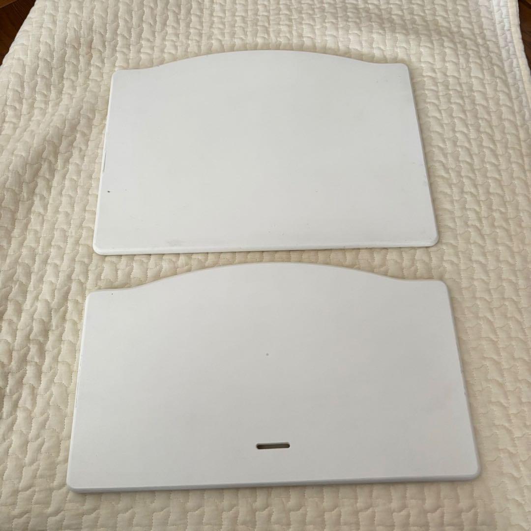 ＊綺麗＊ストッケ　トリップ トラップ　ベビーチェア+ベビーセット　ホワイト①