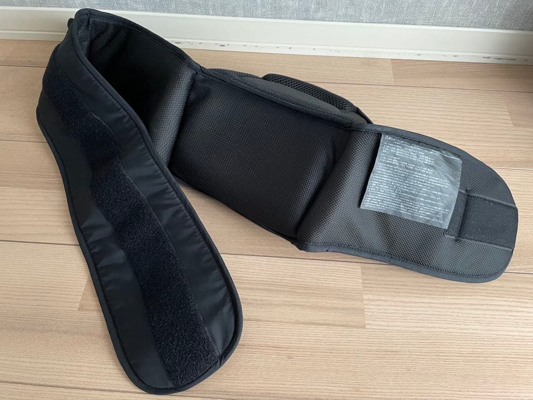 POLBAN ADVANCE ヒップシート　ブラック　【ショルダーベルト付き】