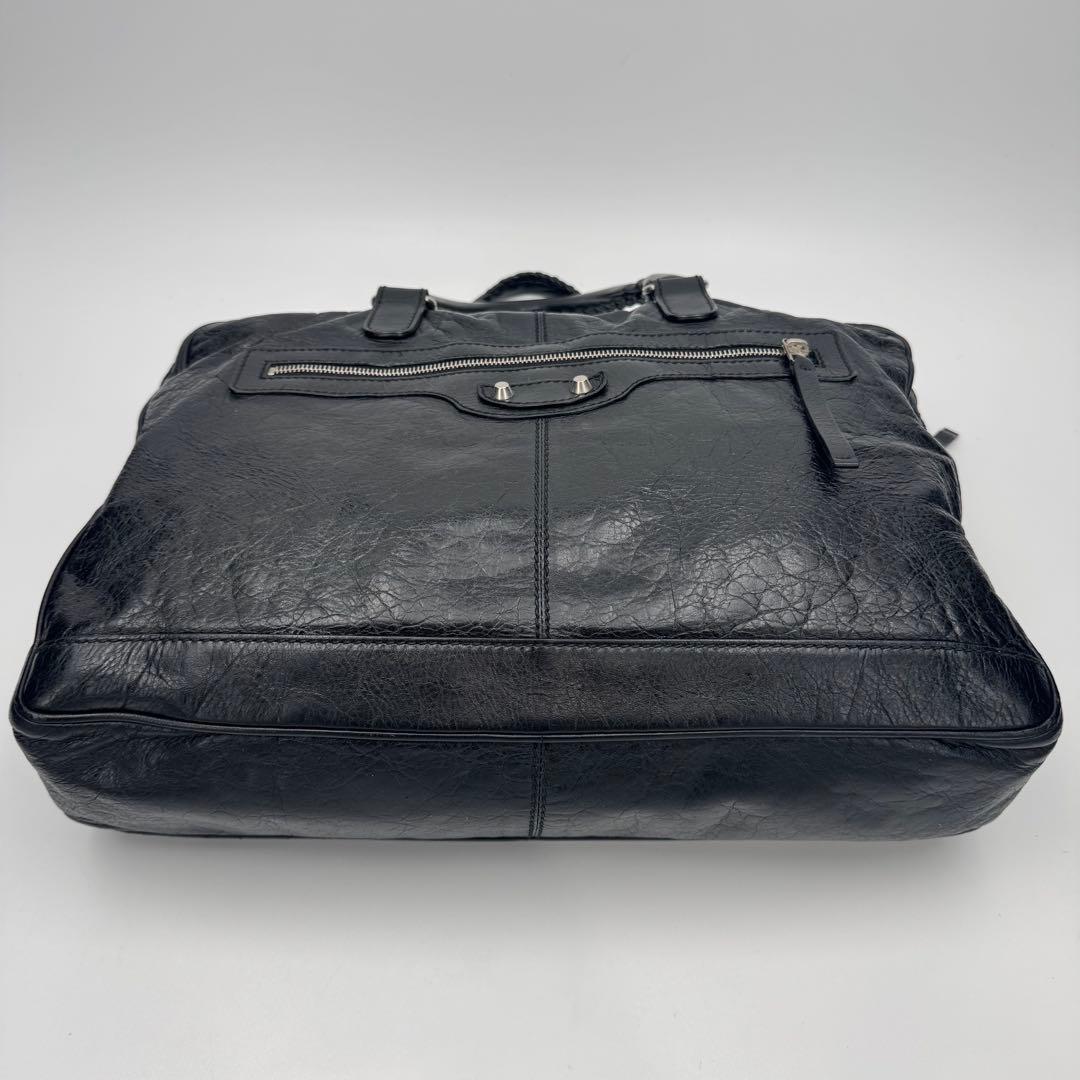 バレンシアガ クラシック ミニフォルダー ビジネスバッグ ブリーフケース 黒