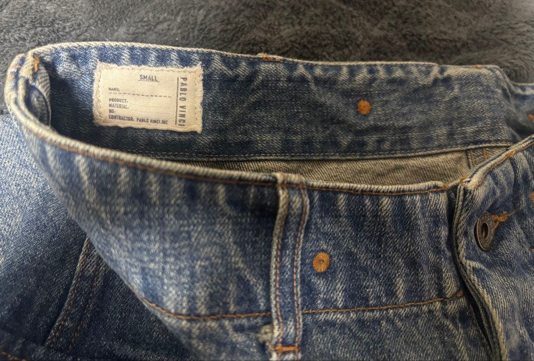 完売品　Sサイズ　PABLO VINCI Monkey denim pants