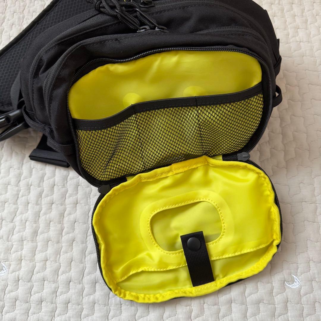 Hugoo ヒップシート 黒 CORDURA素材