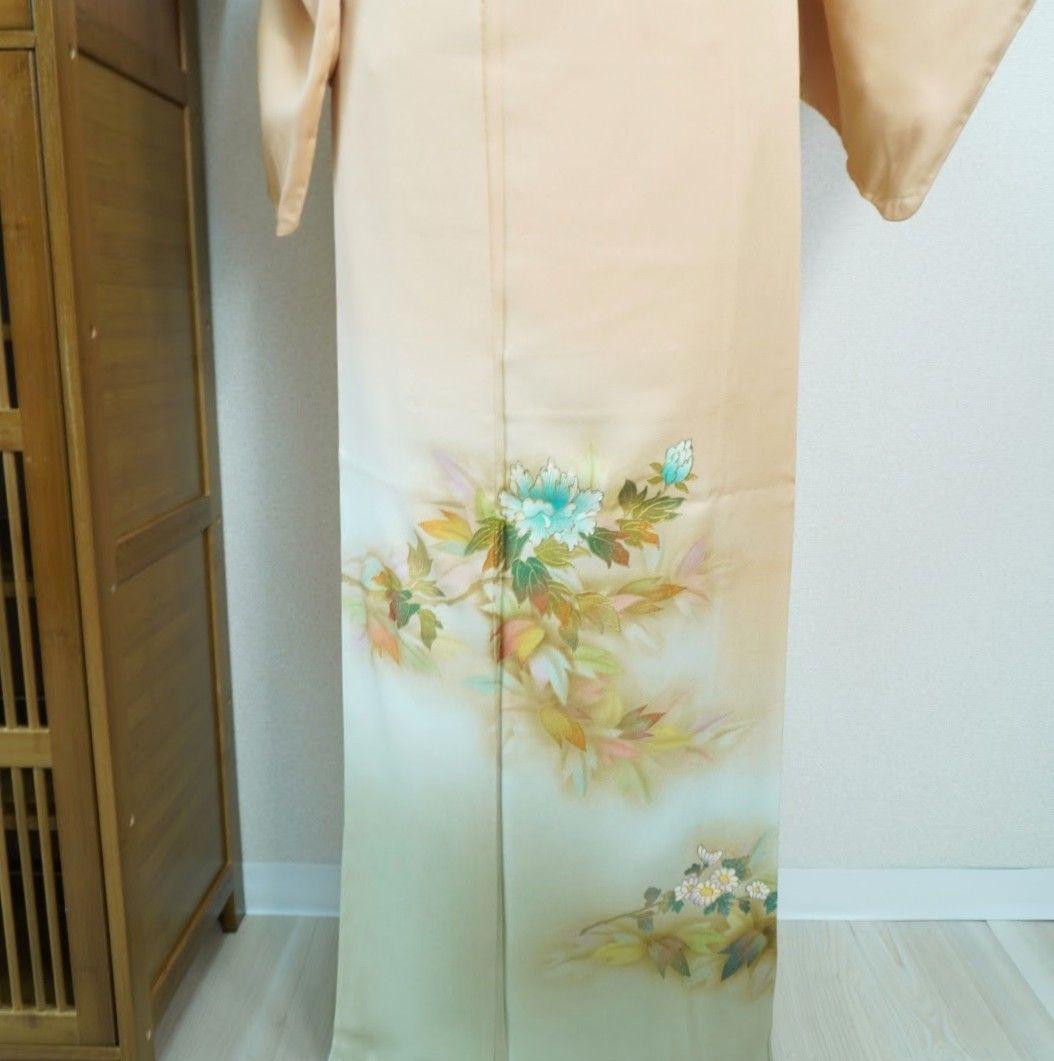 訪問着 セット4点 a193A 正絹　入学式　結婚式　七五三　お宮参り