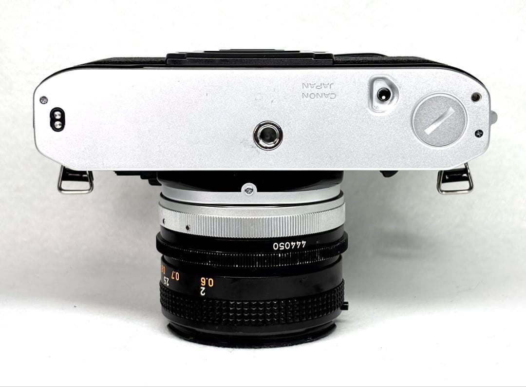 【完動美品】キャノンAE-1 シルバー & FD50mm f1.8 380369