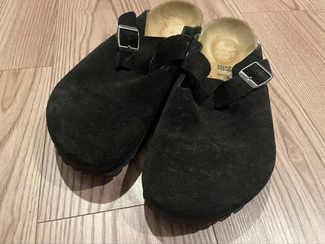靴 BIRKENSTOCK Boston Black 39
