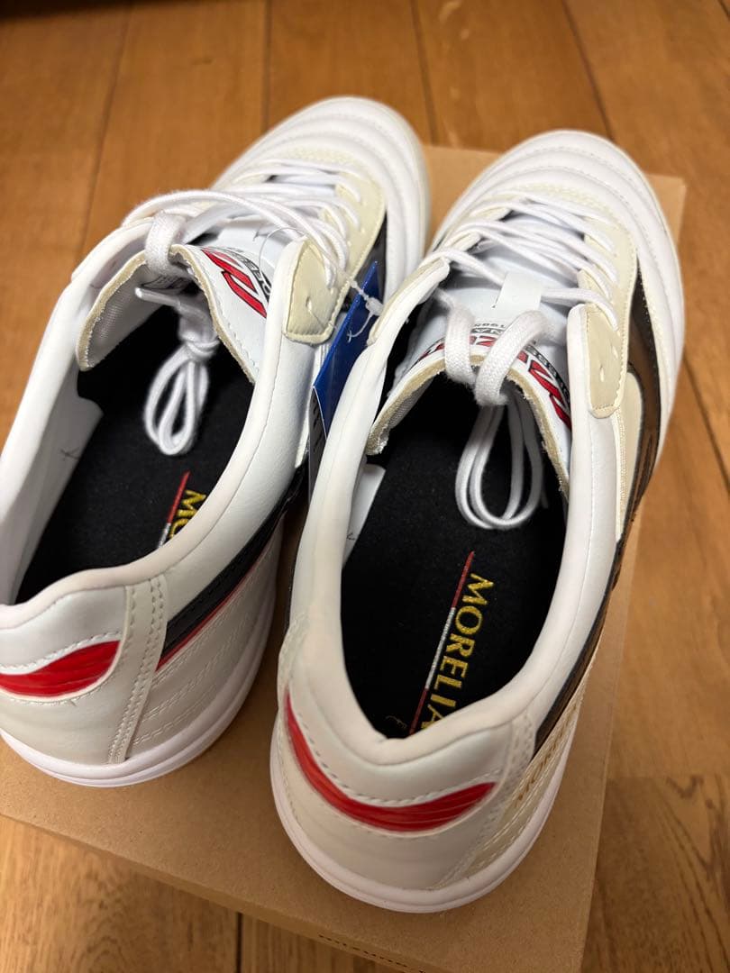 新品未使用　ミズノ モレリアIN 25.0cm フットサルシューズ ホワイト