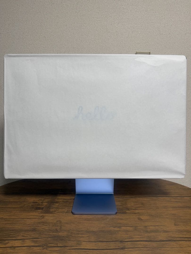 【超美品】IMac（ブルー）M4 16GB/256GB 24インチ AC+