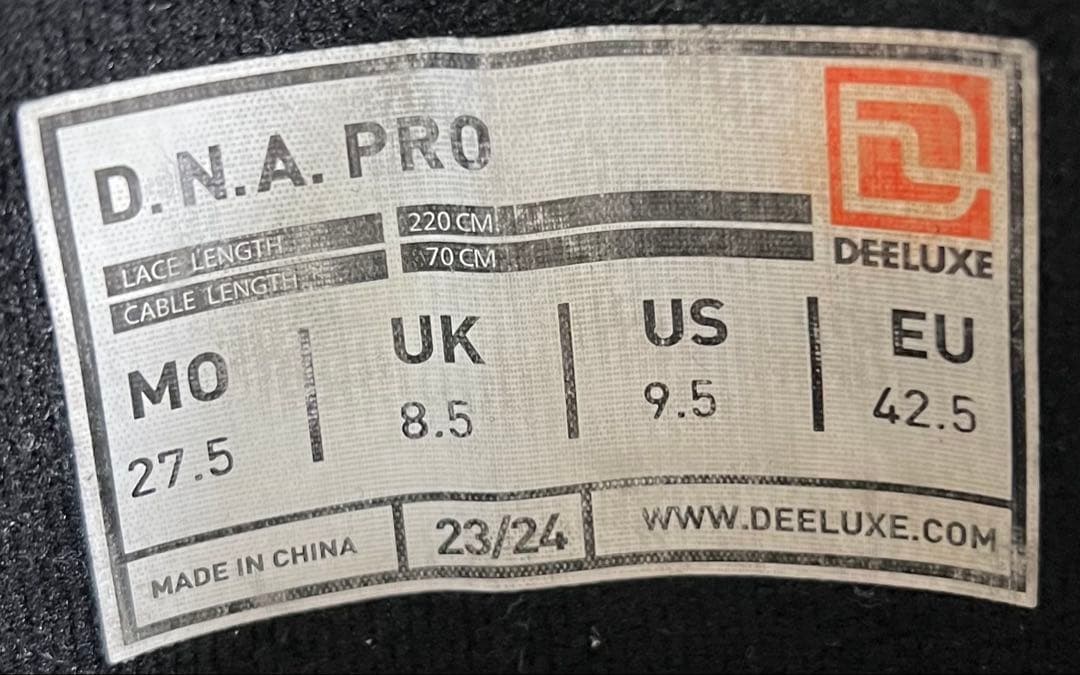 【即日発送】DEELUXE D.N.A. PRO 27.5cm 23-24モデル