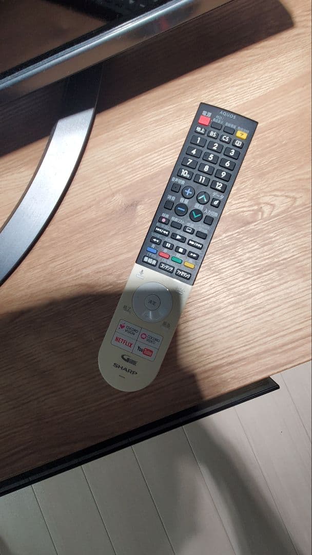 SHARP 40V液晶テレビ 本体　リモコン・取説付き