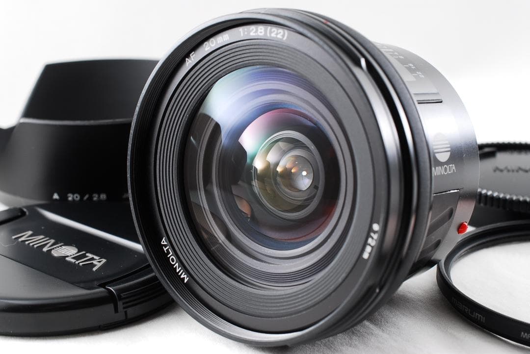 MINOLTA AF 20mm F/2.8 レンズ