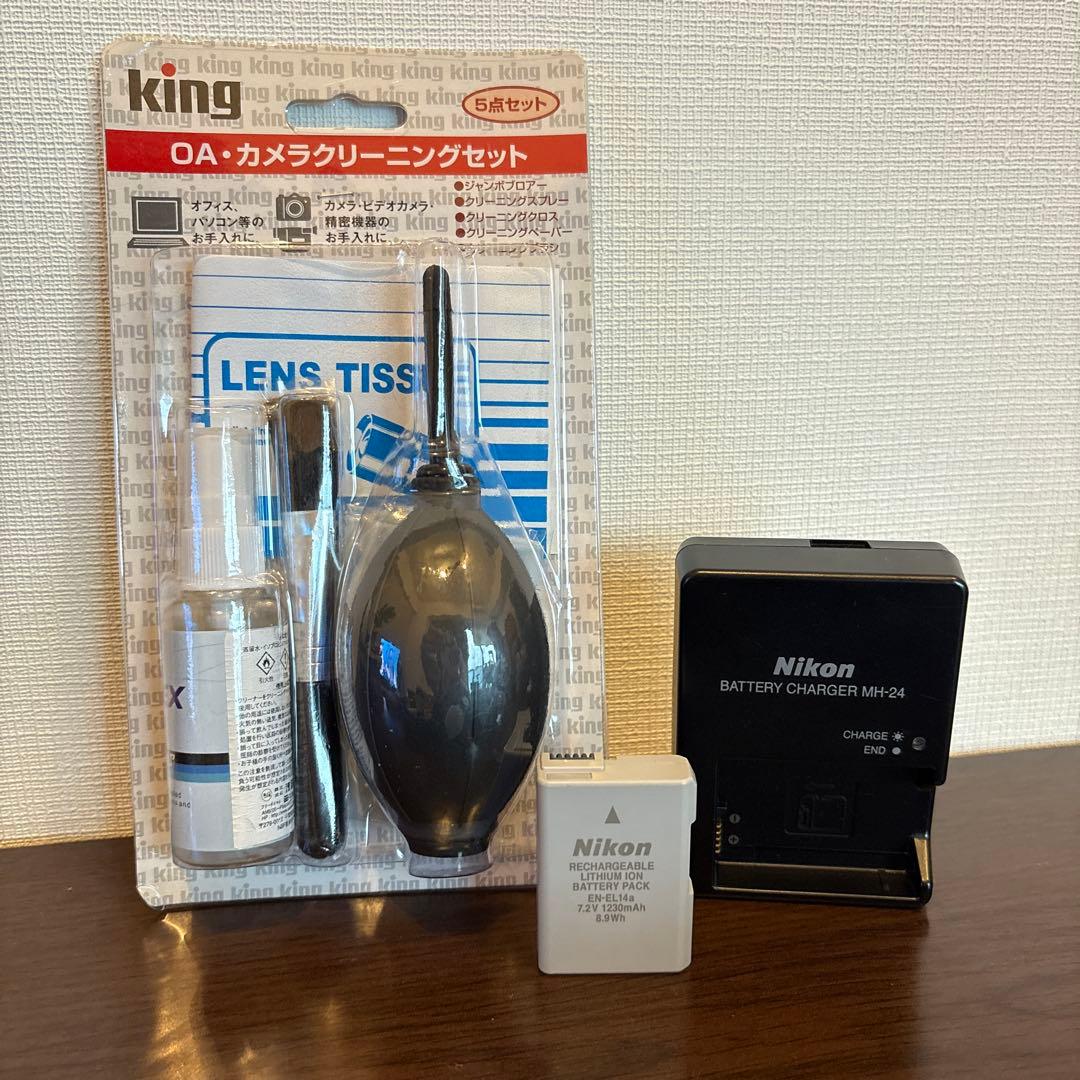 Nikon D5300 ショット数95枚！デジタル一眼レフカメラ レンズ2本付き