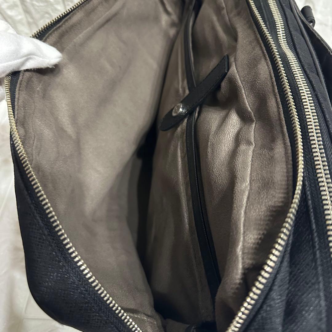 ✨️極美品 ペッレモルビダ ビジネスバッグ ブラック レザー 2way A4収納◎