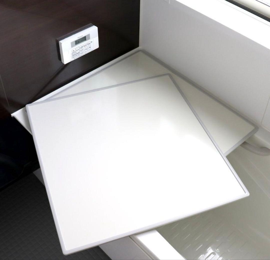 ※新品未使用※風呂蓋2枚組（幅73×奥行118×高さ1cm）