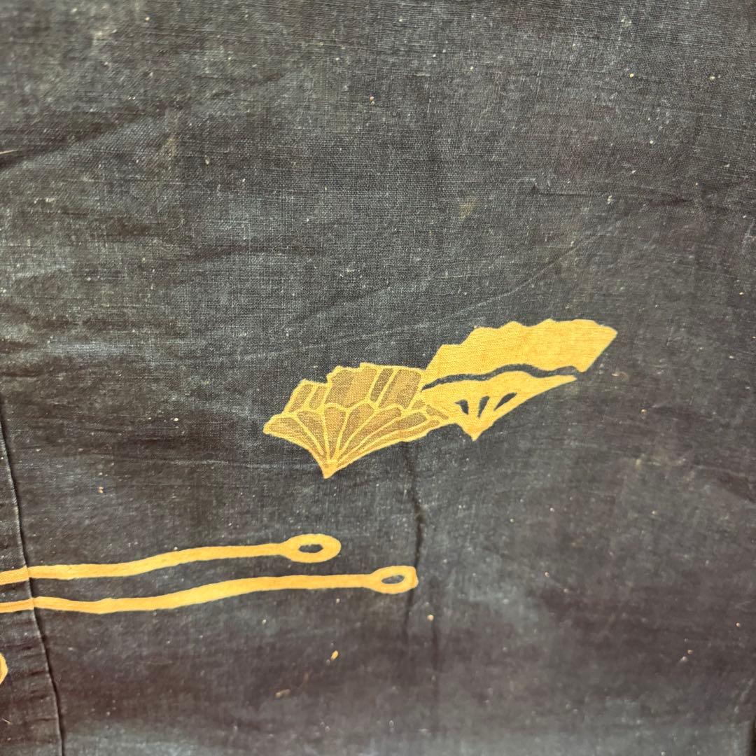 蝶々　筒書き　襤褸　古布　ハサミ