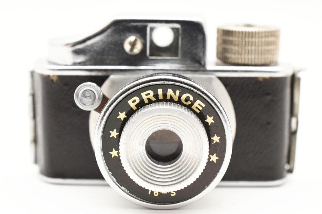 しっかり動きます！ PRINCE 16-S トイカメラ レザーケース 元箱付き