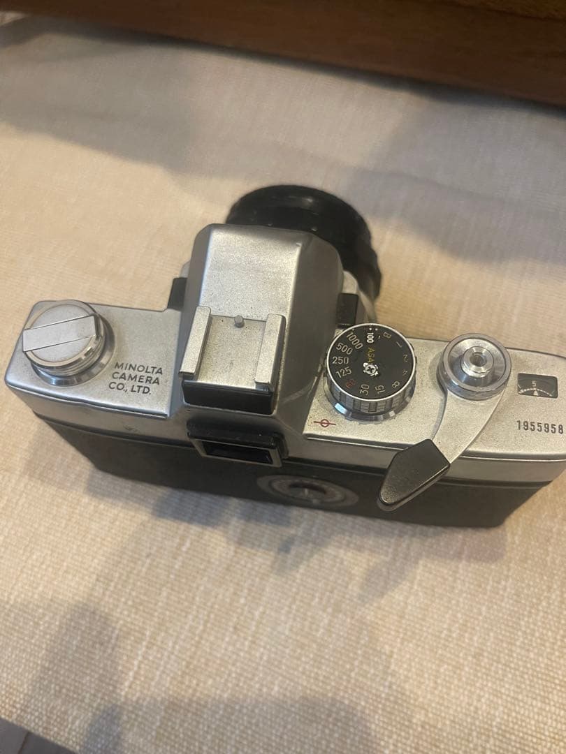 フィルムカメラ MINOLTA SR-T101 + MC ROKKOR-PF 55mm F1.7