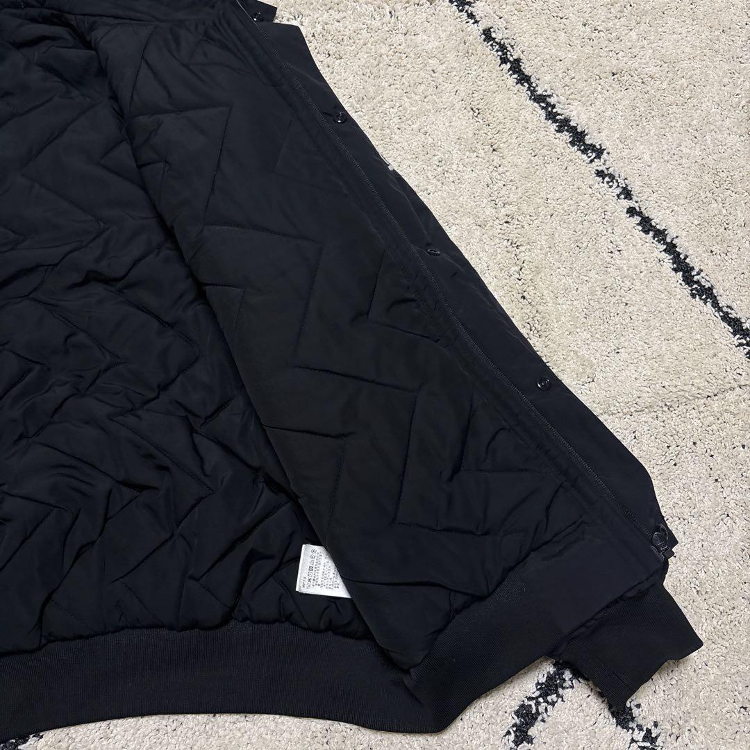 ⭐美品⭐エクストララージ ナイロン パファージャケット アーチロゴ L 黒