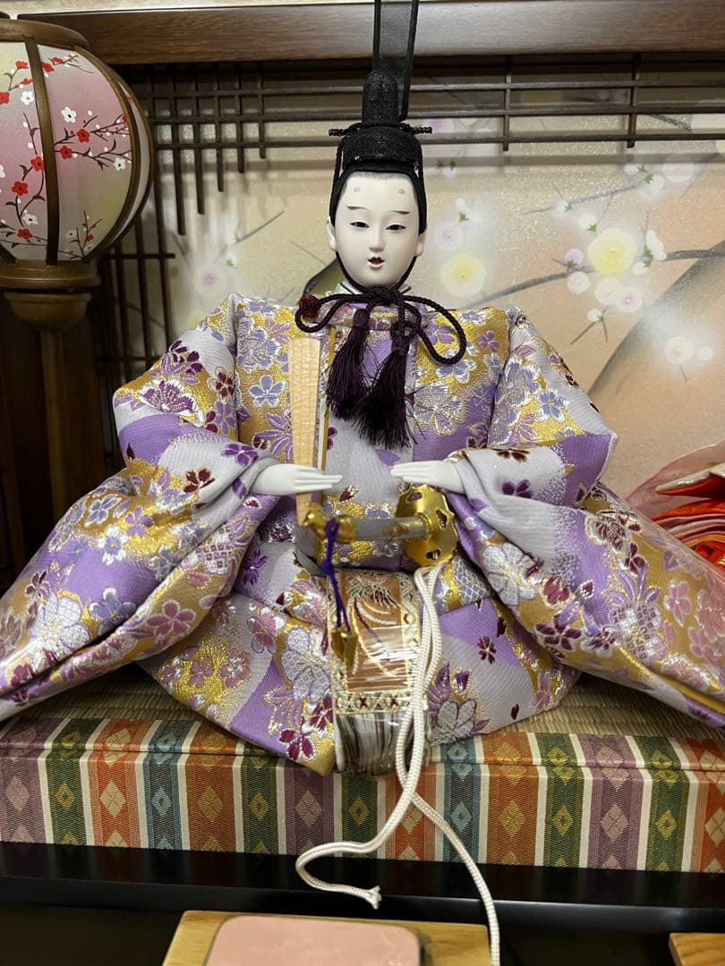 【美品】高級雛人形　3段飾り　収納