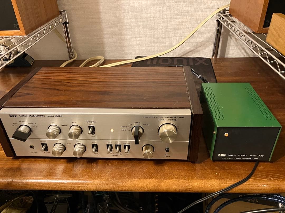 LUXMAN LUXKIT A3300 A33 プリアンプ コントロールアンプ