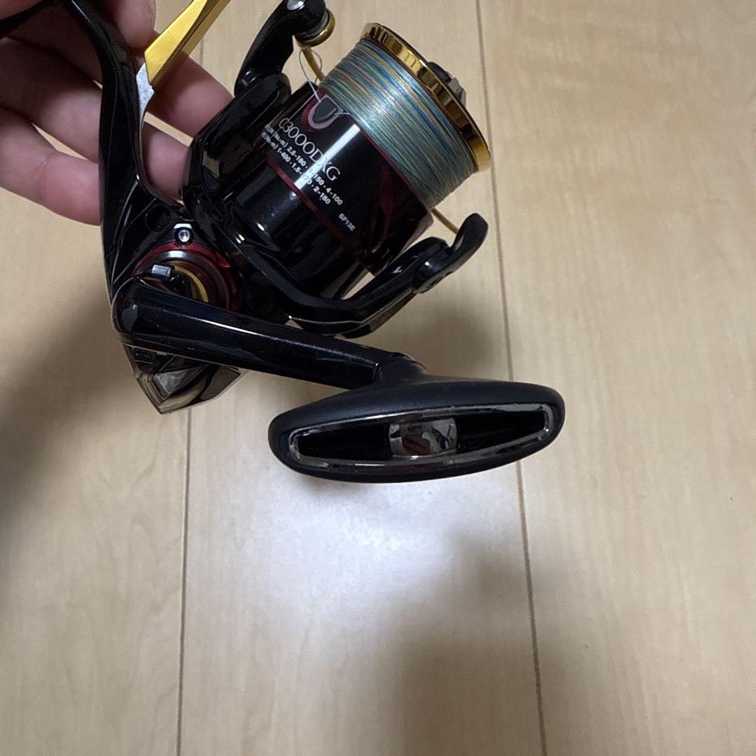 シマノ17BBXハイパーフォースC3000DXG Sレバーブレーキリール