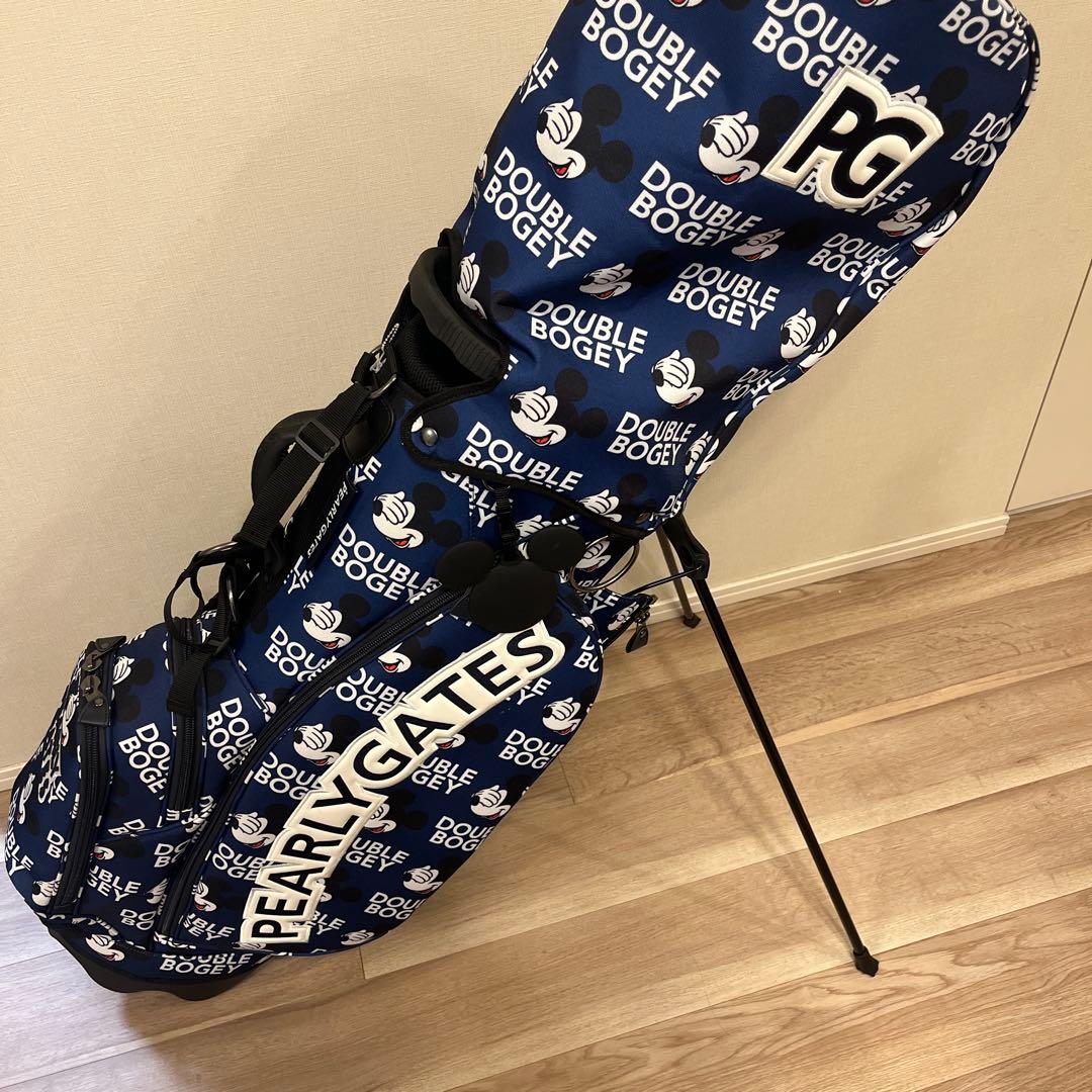 【超美品】PEARLY GATES DOUBLE BOGEY キャディバッグ