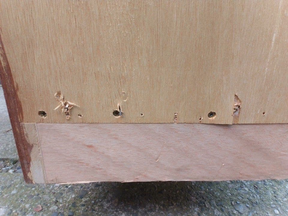 木製シューズロッカー 25個収納 木札下駄箱