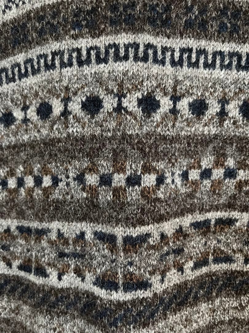 Jamieson’s ウールベスト　グレー　スコットランド製