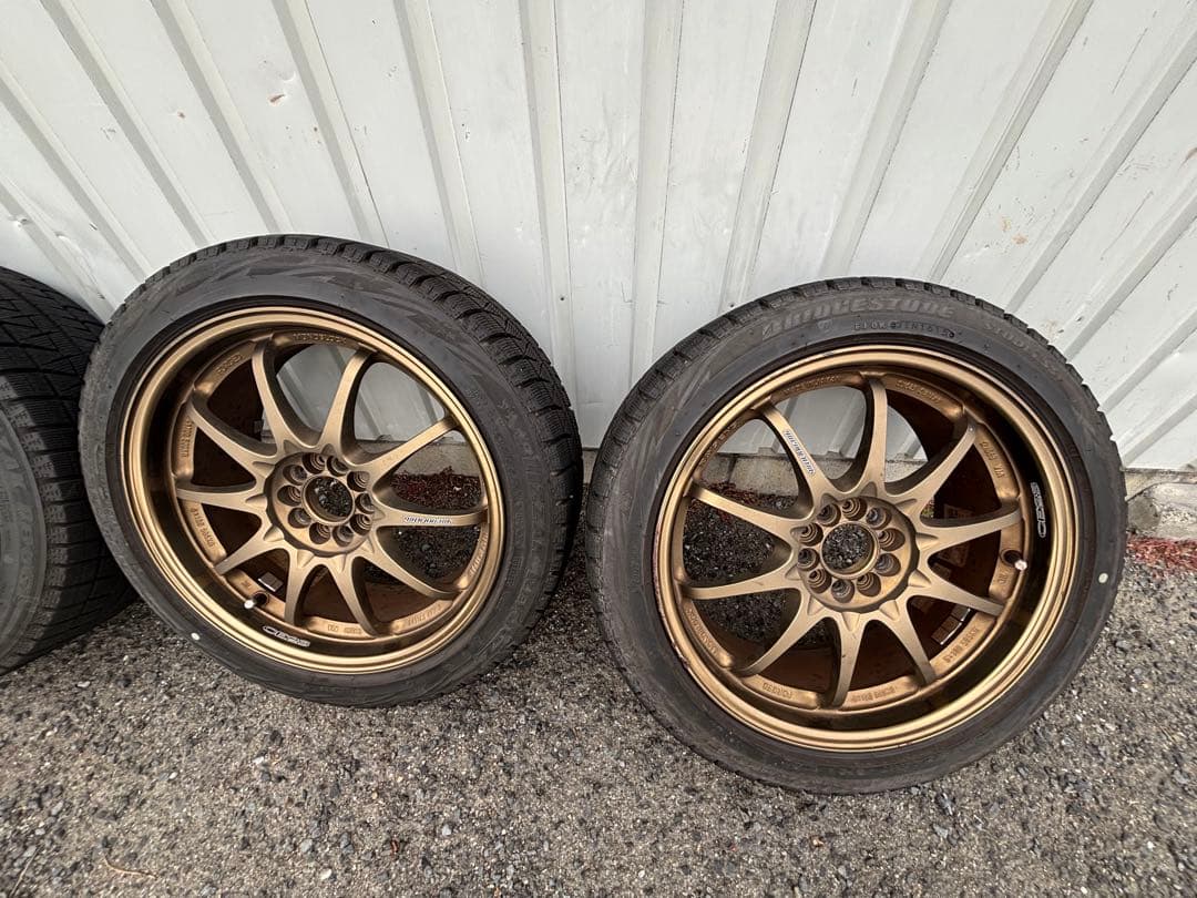 レイズRaysCE28 PCD100 5穴 7.5J+43 17インチ