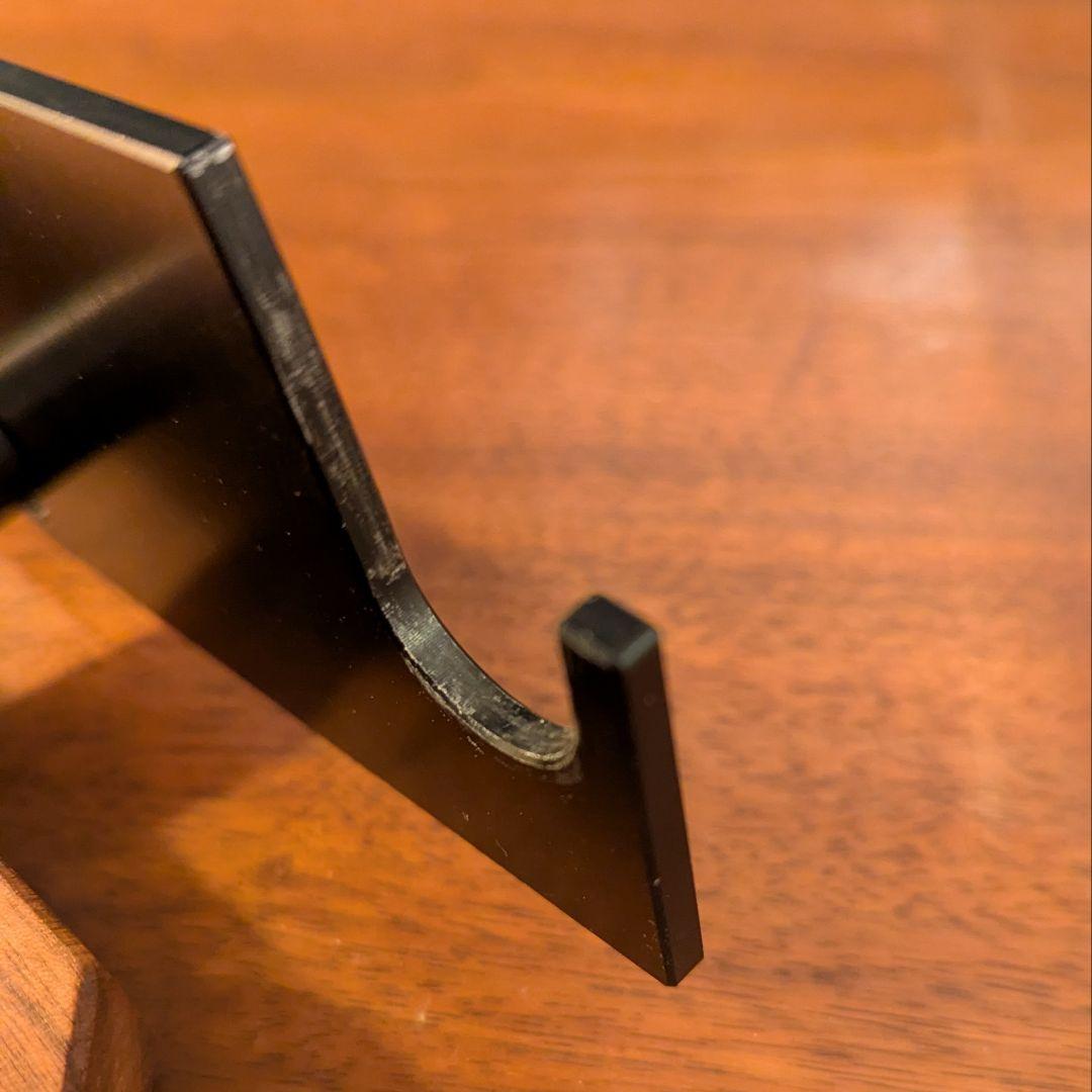 INAVANCE ウォールナット ワンズテーブル アルマイト ブラック