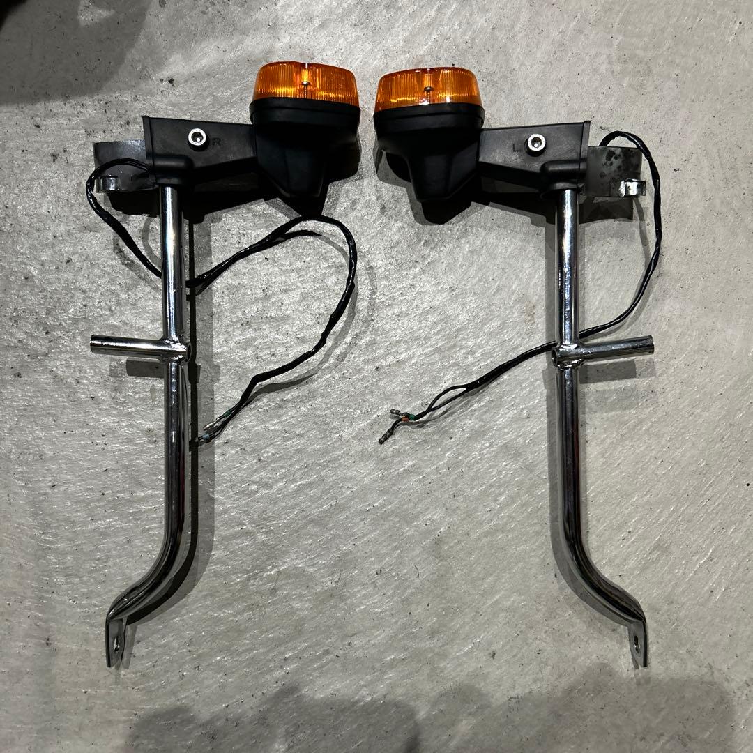 Nホーク、スーパーホーク系リアステー、純正ウィンカーセット