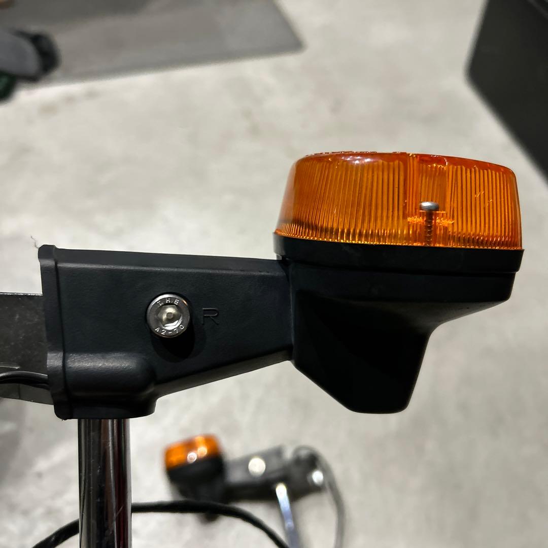 Nホーク、スーパーホーク系リアステー、純正ウィンカーセット