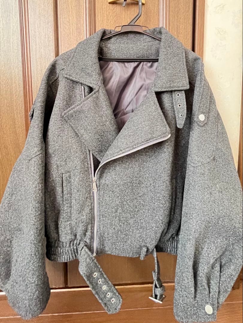 emmy オーバーサイズライダースコート︎‪ 公式サイトsold out商品‪✿