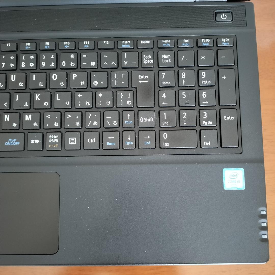 NEC VersaPro ノートパソコン　i5 SSD256 メモリー8G