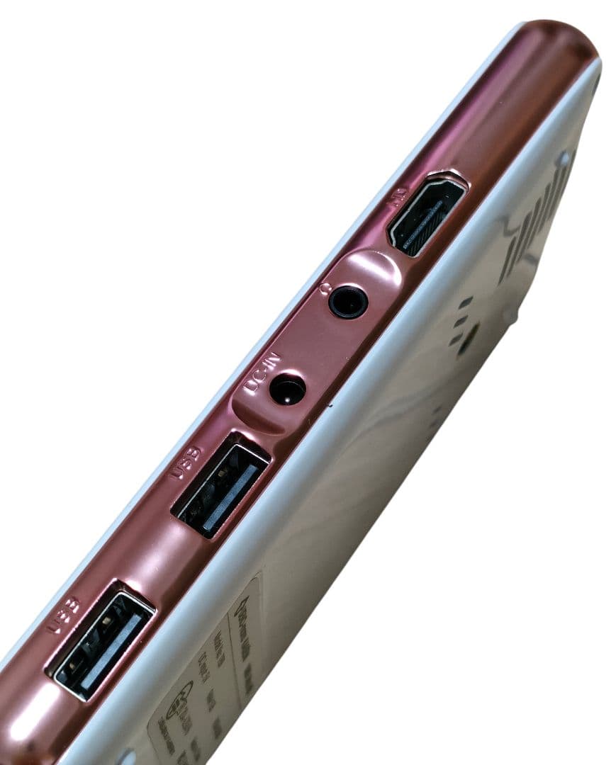 【UENO-mono／カバーニ】モバイルプロジェクター T89 ローズゴールド