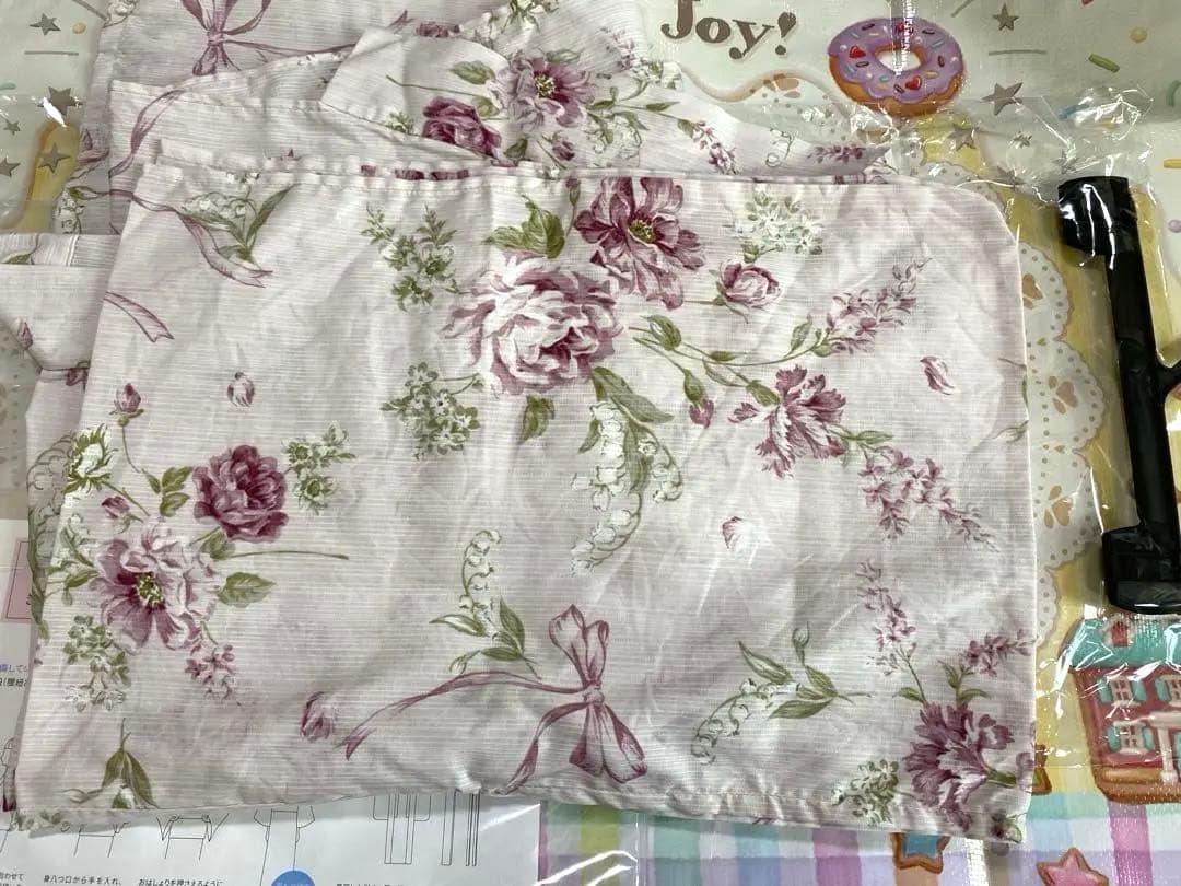 美品メゾンドフルール・FLEURリボン浴衣2024☆完売品♡ピンク