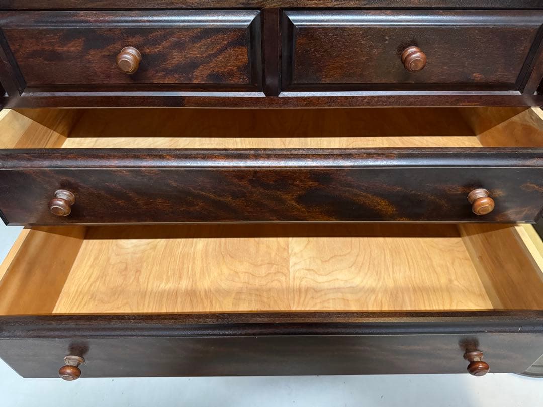 松本民芸家具 ライティングビューロー 本棚