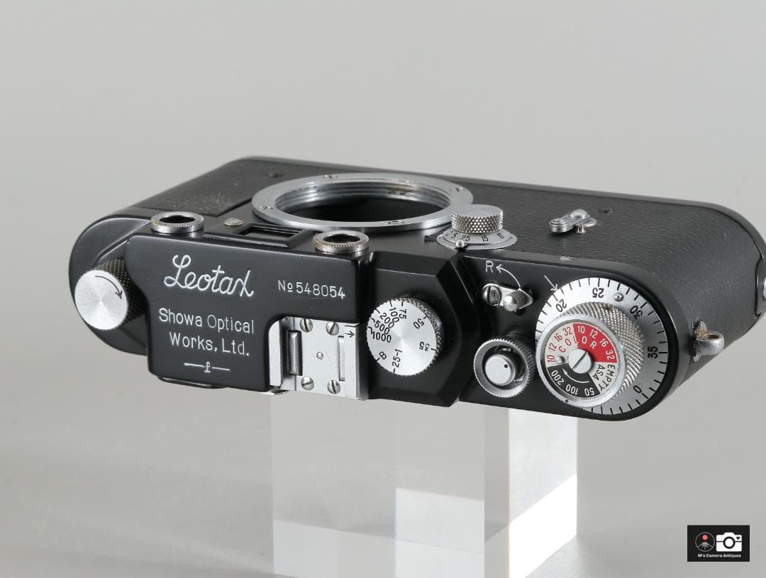 実用美品 Leotax F ブラック シャッター調整済