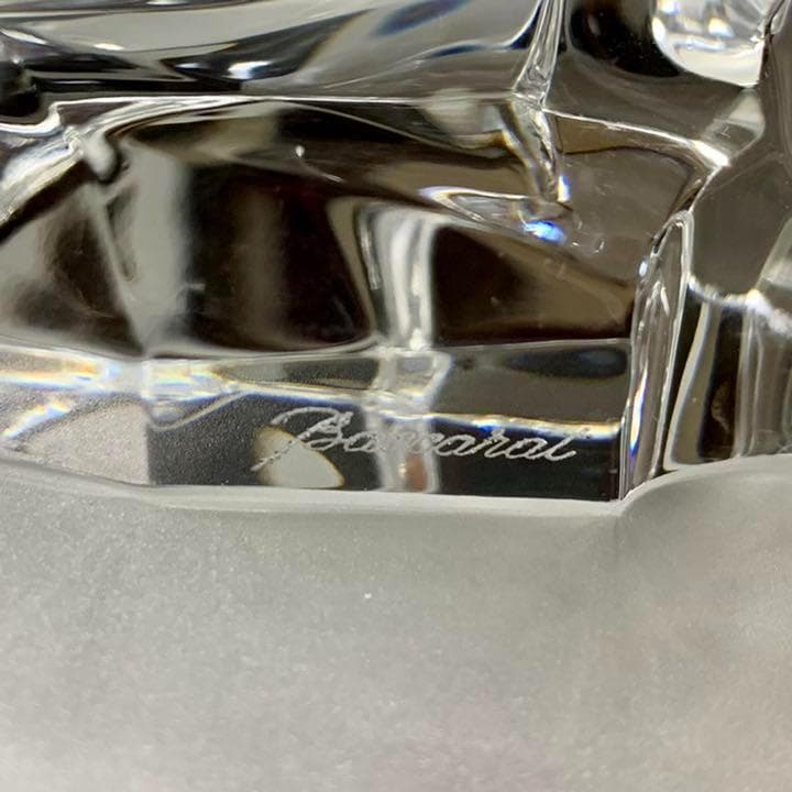 BACCARAT イーグル クリスタル 置物 鷲 鷹 ファルコン オブジェ