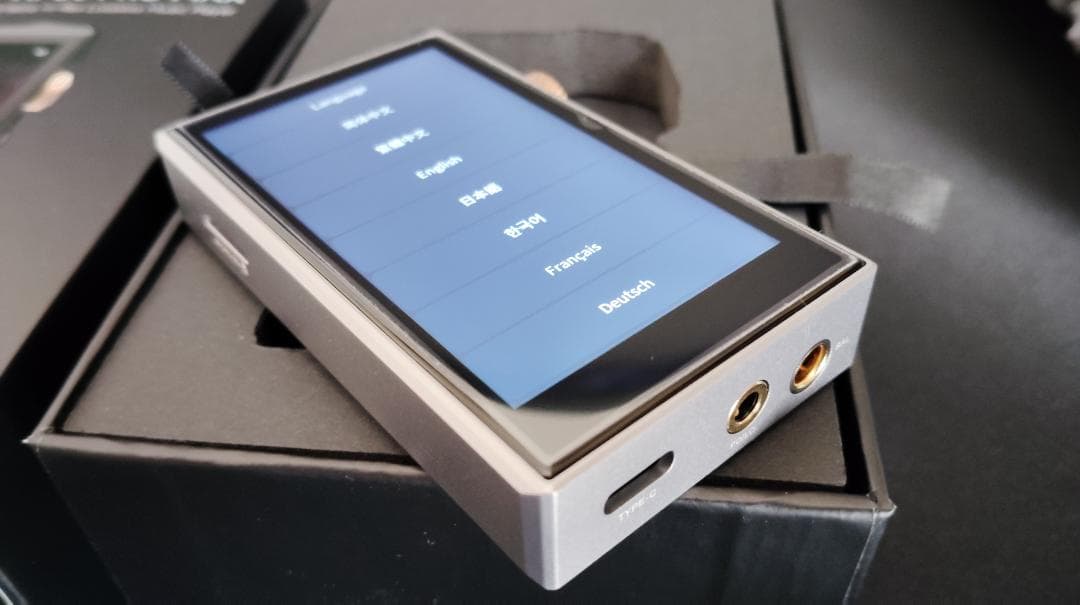 ポータブルプレーヤー HIDIZS AP80 PRO MAX