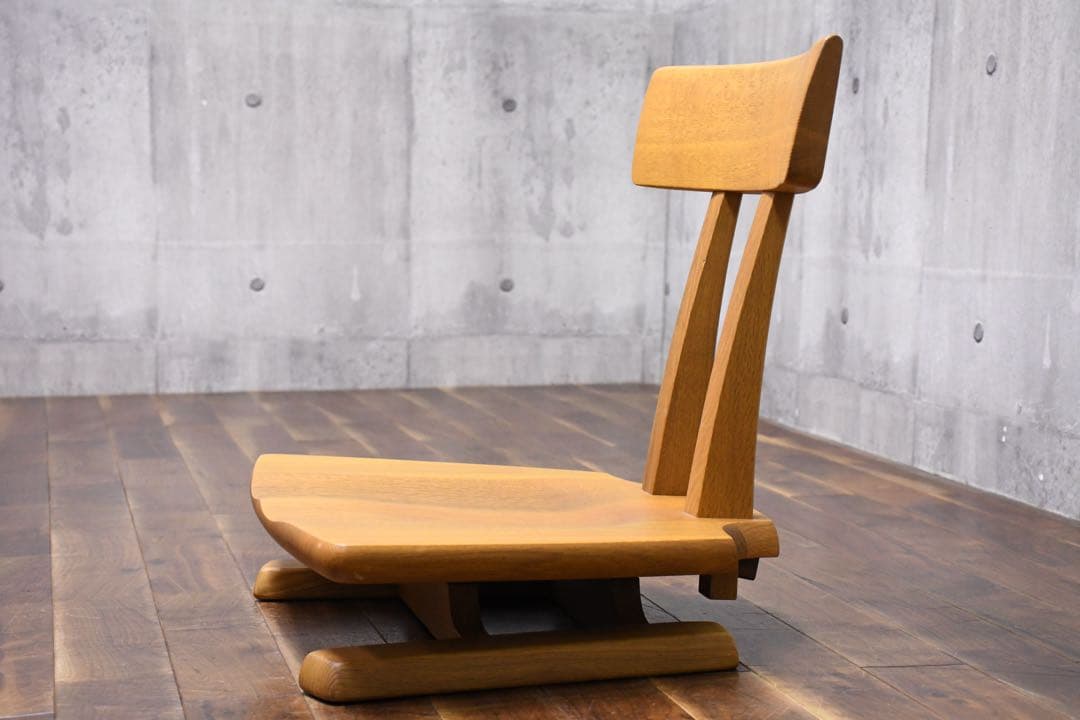 EFK105 飛騨産業 希少シリーズ 円空 SE250 座椅子 回転ベース 板座