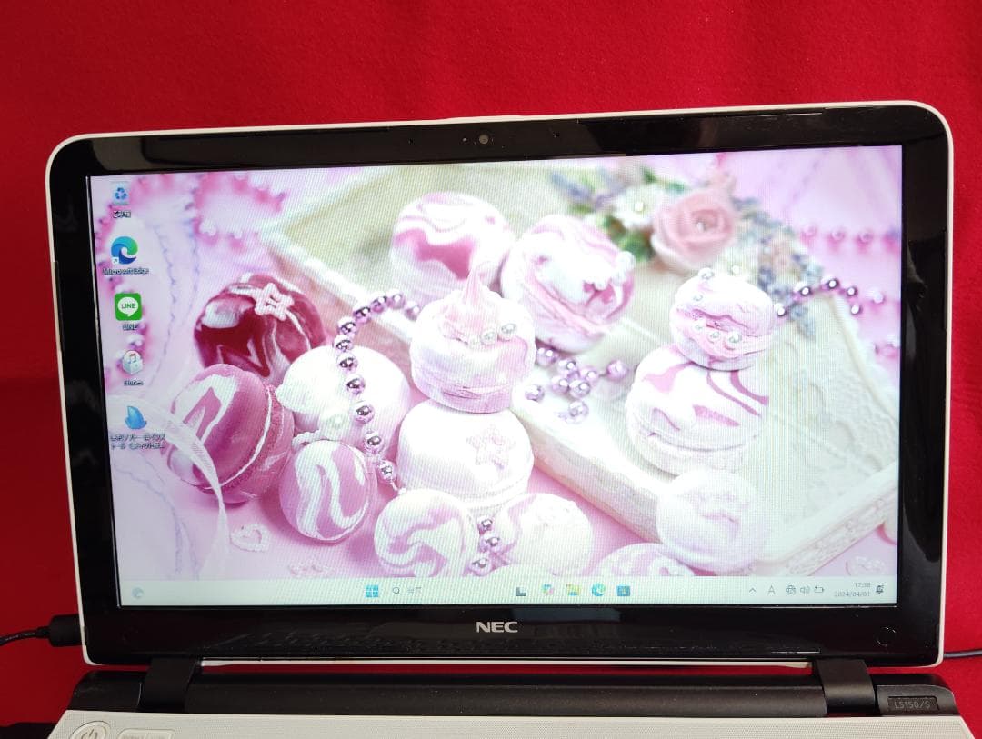 NEC ホワイトノートPC Windows 11 Office搭載①